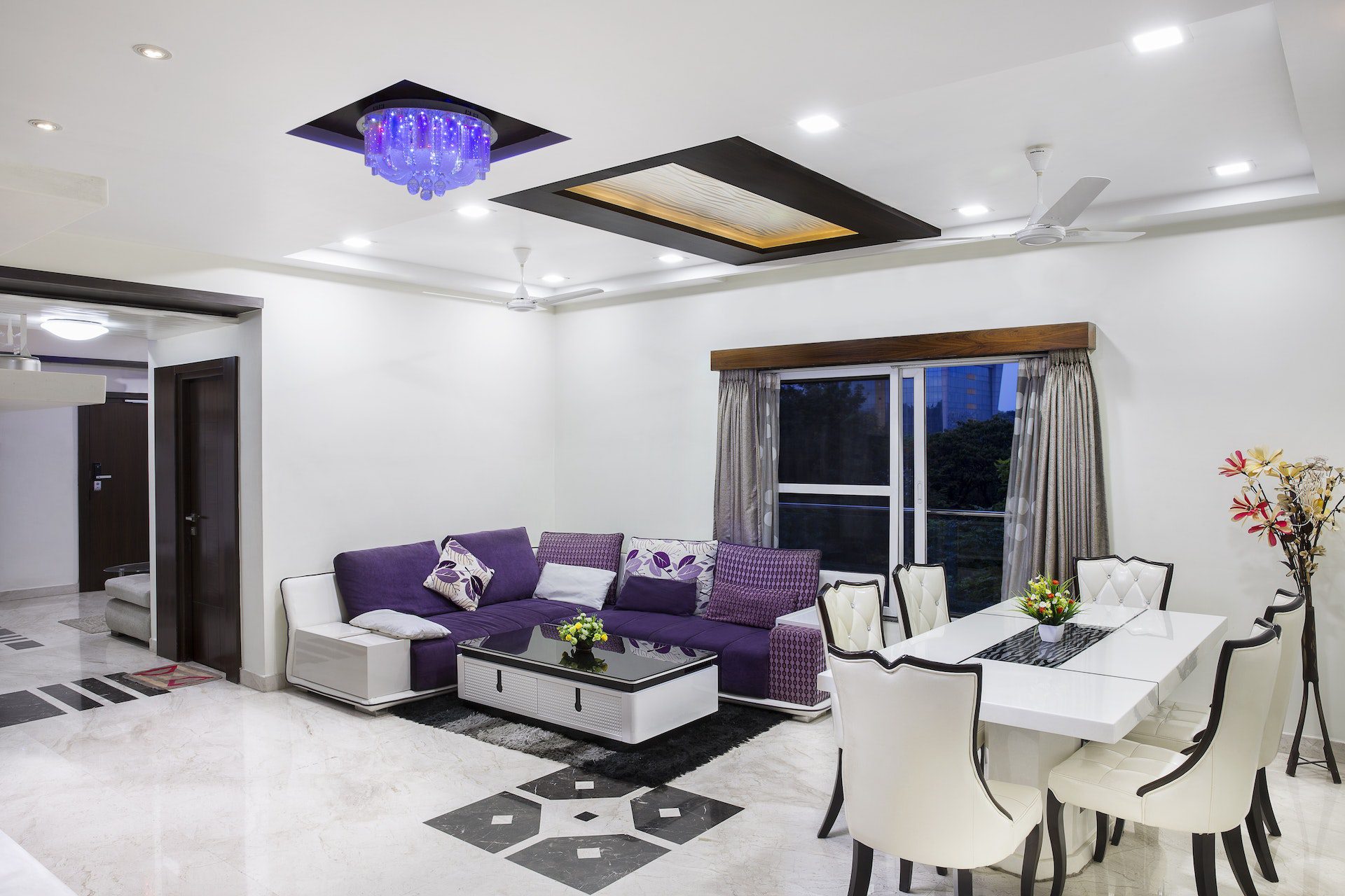 Dining and Living Room Furnitures in Room Dining and Living Room Furnitures in Room
